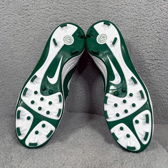 Nike Air MVP Baseball Mens Size 16 Baseball Cleats Shoes Green White main image 9